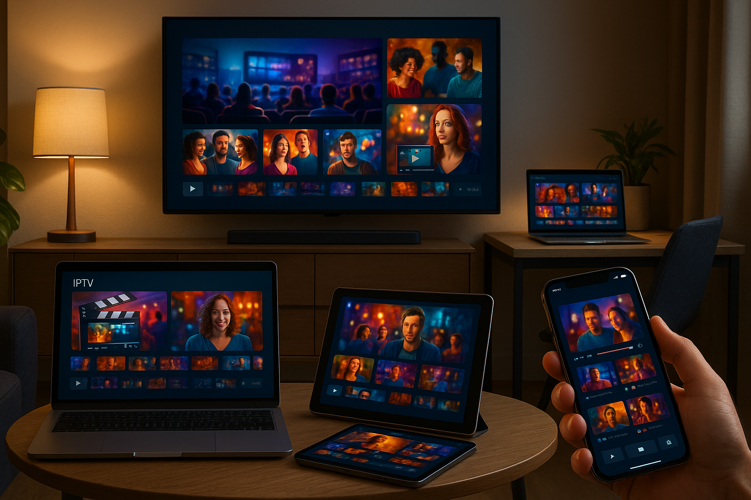Xenon IPTV smart tv laptop phone